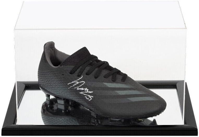 Luis Diaz İmzalı Futbol Ayakkabısı-Adidas, Siyah-Akrilik Vitrinde - İmzalı Futbol Topları