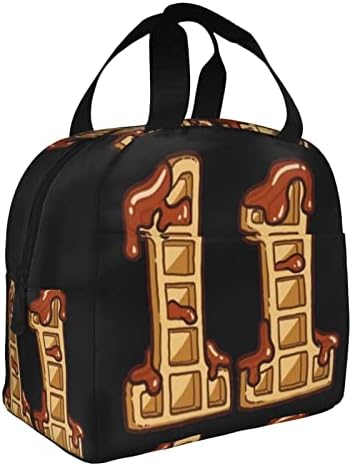 Erkek Kız Drama 11 Waffle Öğle Yemeği Çantaları Su Geçirmez Yalıtımlı yemek taşıma çantası cepli çanta Gençler yemek