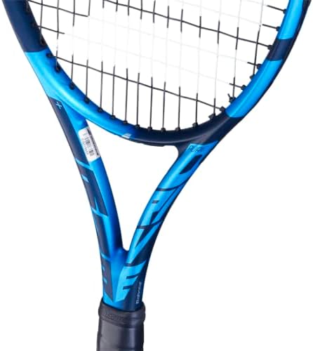 Babolat Pure Drive + Tenis Raketi (10. Nesil) - Orta Menzilli Gerginlikte 16g Beyaz Babolat Syn Gut ile Sinirli