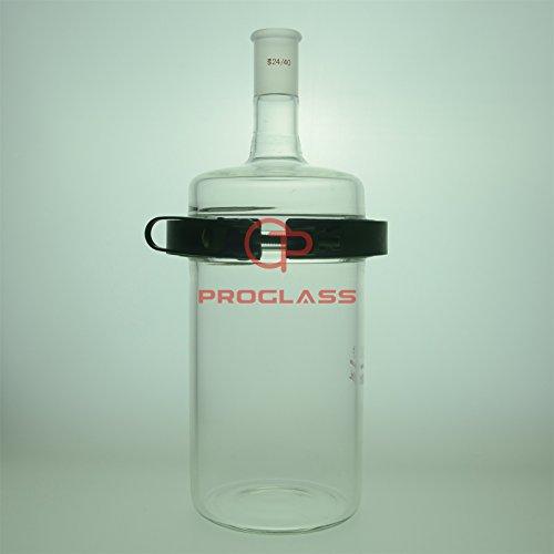 Proglass Cam Ayrı Flask 2000mL Kolay Açık PTFE Kelepçeli Tek Boyunlu