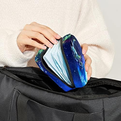 Adet Çantası, Hijyenik peçete saklama çantası, Taşınabilir Adet Pedi fermuarlı çanta Kılıfı Kadınsı Menstruasyon İlk