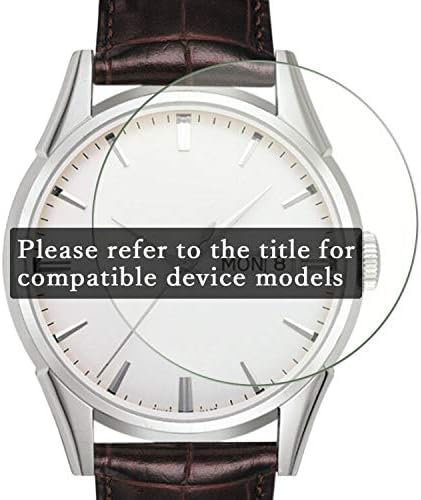 Synvy [3 Paket] Ekran Koruyucu ile Uyumlu Timex Kolay Okuyucu TW2R58700 TPU Filmi Smartwatch akıllı saat Koruyucuları