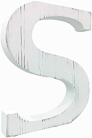 Ekstra Büyük Ahşap Dekor Harfler Ahşap Sıkıntılı Beyaz Harfler DIY Blok Kelimeler İşareti Alfabe Ücretsiz Ayakta Asılı