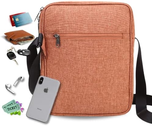SİMPLECARRY Evrensel Tablet Sling Tote 10 inç Tablet/iPad omuz Çantası, Elektronik Aksesuarlar için Taşıma Çantası