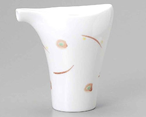 Nokta Akae 4.3 inç Sake sürahi Beyaz porselen Japonya'da üretilmiştir