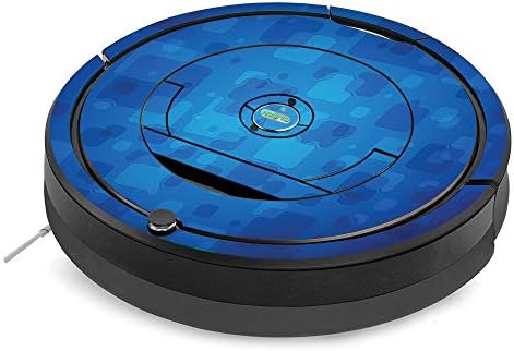 MightySkins Cilt iRobot Roomba 890 ile uyumlu Minimal Kapsama Vakum - Mavi Retro / Koruyucu, Dayanıklı ve Benzersiz
