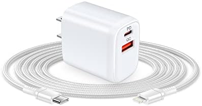 iPhone Şarj Cihazı Hızlı Şarj, USB c Şarj Bloğu ile Yıldırım Kablosu Apple iPhone 14 pro max 14 Artı 13 12 11 10 x