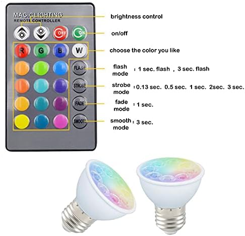 Akıllı Ampuller E26 Taban G45 LED RGBW 2700K-6500K Kısılabilir Renk Değiştiren Ampul Çok Renkli ışıklar Parti Dekorasyonu