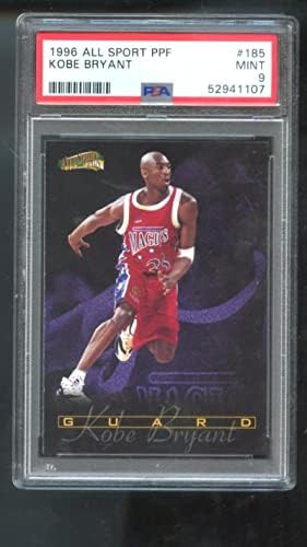 1996-97 Tüm Spor PPF 185 Kobe Bryant ÇAYLAK RC PSA 9 Kademeli Basketbol Kartı NBA 96-97 1996-1997 Skor Tahtası Los