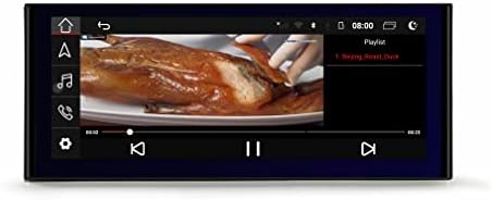 Hualingan Android Radyo 8 + 128GB A8 S8 RS8 D3 MMI 2G Yükseltme Audi Araba Stereoları için 12.3 inç Blu-Ray Dokunmatik