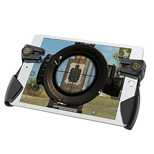 Altı parmak amaç düğmesi Shooter Gamepad Tetik PUBG Mobil Oyun Tablet İçin