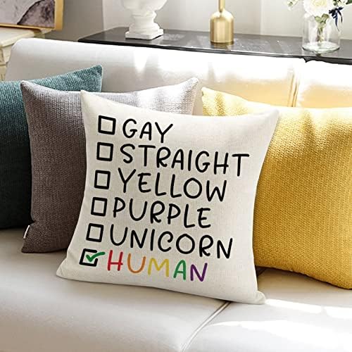 Eşcinsel Düz Mor İnsan Atmak Yastık Örtüsü sevgililer Günü Yastık Kılıfı Panseksüel Transseksüel LGBTQ Eşcinsel Gökkuşağı