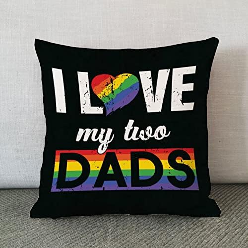 L Babalarımı Seviyorum Eşcinsel Atmak Yastık Örtüsü sevgililer Günü Yastık Kılıfı Panseksüel Transseksüel LGBTQ Eşcinsel
