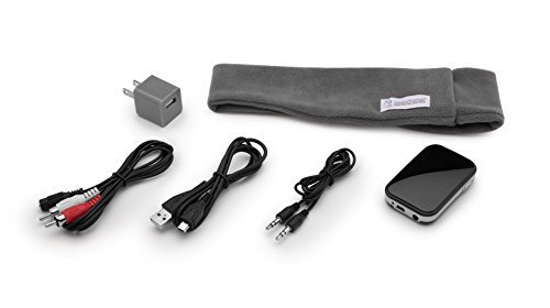 TellyPhones by SleepPhones / Yataktan Kablosuz Olarak TV Dinleyin / Ultra İnce Hoparlörler / Şarj için Mikro USB İçerir