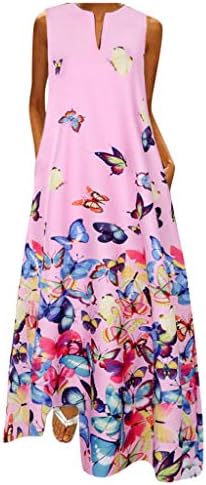 Kadınlar için yaz Elbiseler 2023 Rahat V Yaka Elbise Kolsuz Fırfır Etek Elbise Renkli Midi Güneş Elbise balo kıyafetleri