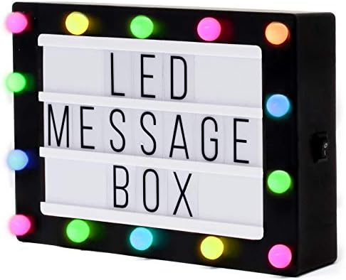 Ocak ve Cenneti LED sinema ışık kutusu Light Up ışareti kayan yazı değiştirilebilir yazı tahtası ışık kutusu büyük