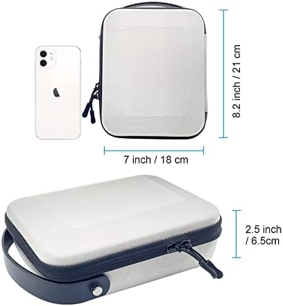 FPVtosky Taşıma Çantası DJI OM 5 Taşınabilir Seyahat sert çanta saklama çantası DJI OM 5 Smartphone Gimbal Sabitleyici,