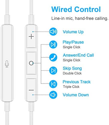 TİTACUTE USB C Kulaklıklar için Galaxy S20 FE S23 Ultra Gürültü İptal Tipi C Kulaklık Manyetik Kablolu Kulak Kulaklık