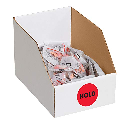Tape Logic ® Etiketleri, Hold, 2 Daire, Floresan Kırmızısı, 500 / Rulo
