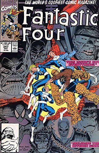 Fantastik Dörtlü (Cilt. 1) 347 VF ; Marvel çizgi romanı / Yeni Fantastik Dörtlü Sanat Adams