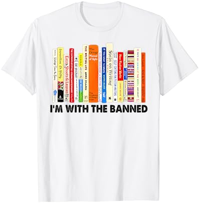 Yasaklı, Yasaklı Kitaplar, Okuma, Kütüphaneci, Kitap Tişörtü ile Birlikteyim
