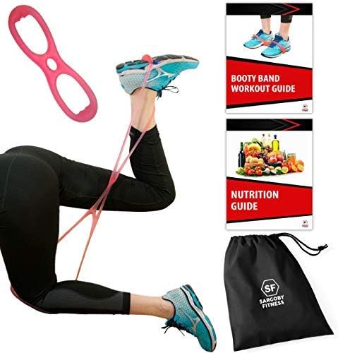 Sargoby Fitness Kullanımı kolay Popo Direnç Bandı / Ganimet Bantlarıyla Serseri Uyluklarınızı Şekillendirin ve Tonlayın