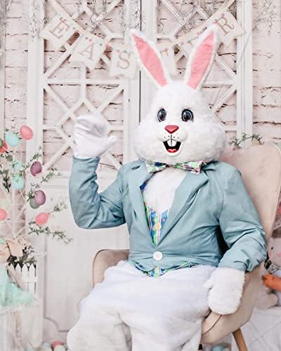 Kate 10x6. 5ft Mutlu Paskalya Günü Fotoğraf Arka Planında Renkli Yumurta Sevimli Tavşan Oyuncak Fotoğraf Arka Plan