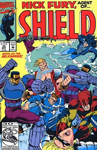 Nick Fury, S. H. I. E. L. D. Ajanı (3. Seri) 35 VF / NM ; Marvel çizgi romanı