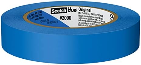 Scotch Orijinal Çok Yüzeyli Ressamın Bandı 2090-24EC, 0,94 inç x 60 yd, 24 Rulo