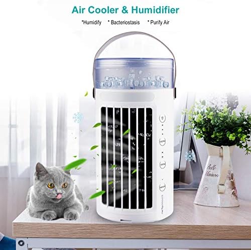 Taşınabilir Klimalar soğutucu fan küçük kişisel klima küçük taşınabilir ac hava fanı soğutucu su fanı soğutucu kişisel
