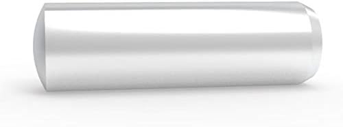 FixtureDisplays ® Standart Dübel Pimi-Metrik M20 X 60 Düz Alaşımlı Çelik +0,008 ila + 0,013 mm Tolerans Hafifçe Yağlanmış