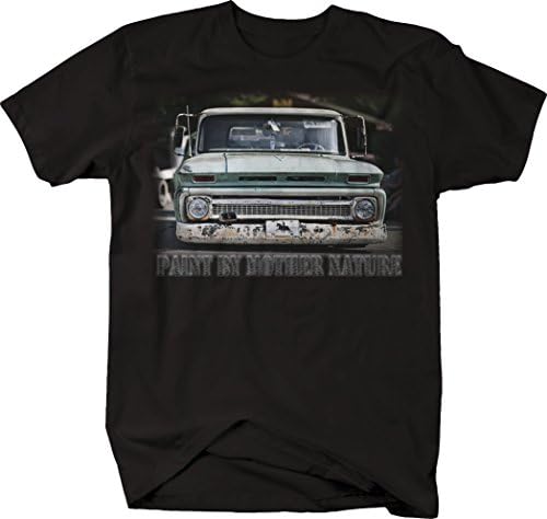Boya Doğa Ana Amerikan çiftlik kamyonu Patine Alçaltılmış Tshirt