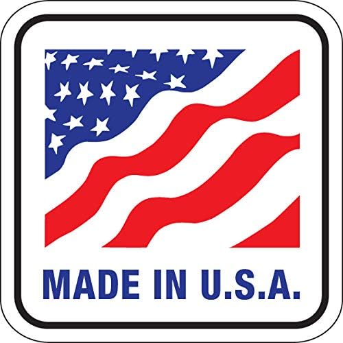 Michigan Kaliteli Ürünler Kanatlı Dondurucu Etiketleri (100) Güvenli Kullanım Talimatları ile 3,5 inç x 3,5 inç Muafiyet-P.