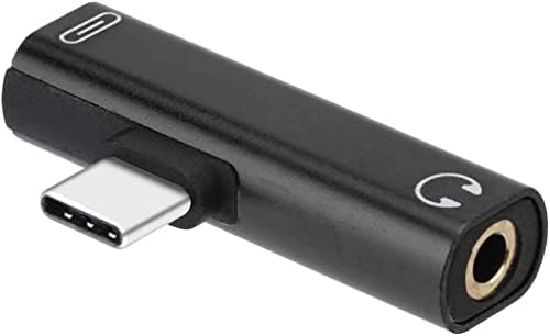 BELLESTAR USB C Kulaklık Adaptörü, şarj Kulaklık Kablosu 2 in 1 USB C için 3.5 mm Kulaklık Jakı Dongle Adaptörü için