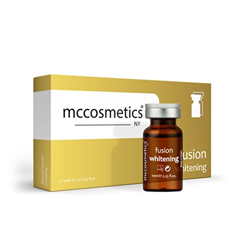 MCCosmetics NY / Füzyon Beyazlatma / Glutatyon, Askorbik Asit, Piruvik Asit / 5 x 10ml şişeler | Tıbbi Sınıf Kozmetik