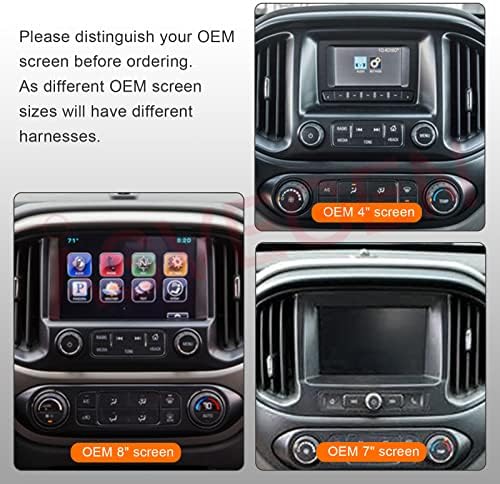 ASVEGEN 12.1 İnç Dokunmatik Ekran Android 9.0 Araba Stereo GPS Navigasyon için GMC Sierra İLE Vtrux Kamyon, Chevrolet