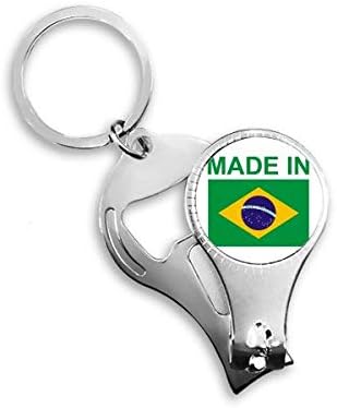 Brezilya'da yapılan Ülke Aşk Tırnak Makası Yüzük Anahtarlık Şişe Açacağı Clipper