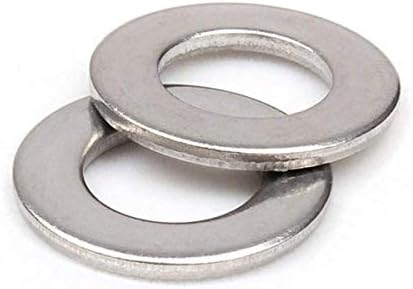 YIWANGO Düz Tamir Yıkayıcılar 304 paslanmaz çelik rondela 0.5 mm Kalınlığı Metrik Cıvata ve Vidalar Sabitleme Parçaları