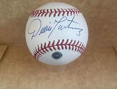 Dennis Martinez Kızılderilileri / orioles, ML Antrenman Beyzbolu MLB Hologram İmzalı Beyzbol Topları İmzaladı