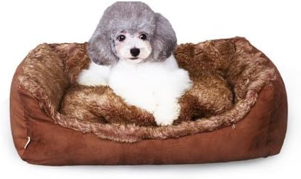 LOVEPET köpek yatağı Köpek kulübesi Kedi Yatak Pet Yuva Nefes Konfor Yıkanabilir Yumuşak Mevsim Iç Kahverengi Süet