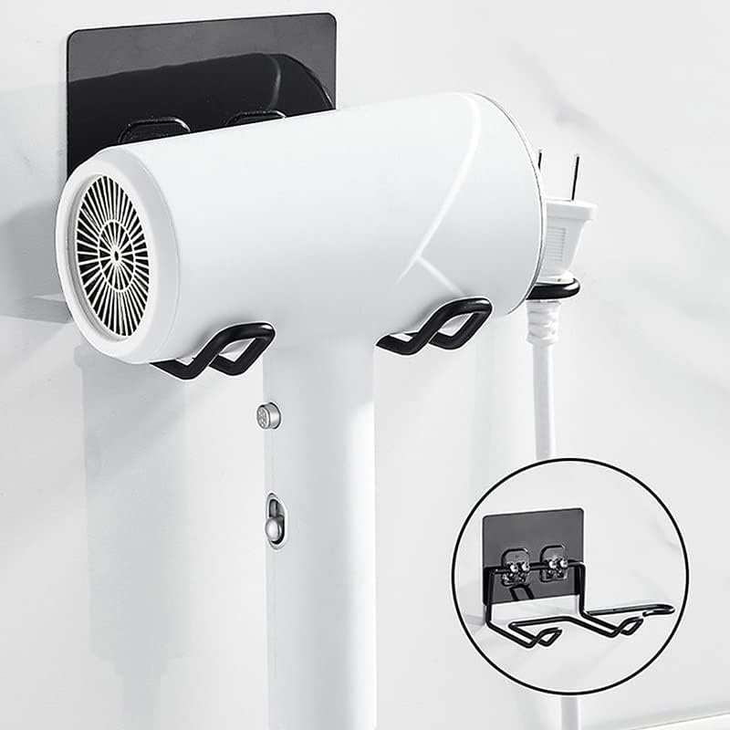 HALOU Saç Kurutma Makinesi Tutucu Raf Duvara Monte saç düzleştirici Kurutma Makinesi Tutucular Banyo Organizatör Depolama
