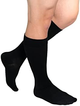 Royfa Pamuk varis çorabı Kadınlar ve Erkekler için, 20-30 mmHg destek çorapları, Kapalı Ayak sirkülatör varis çorabı