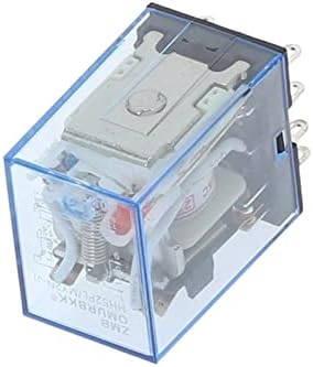NHOSS 1 adet MY2P HH52P MY2NJ Röle Bobini Genel DPDT Mikro Mini Elektromanyetik Röle Anahtarı ile LED (Boyut: AC 380