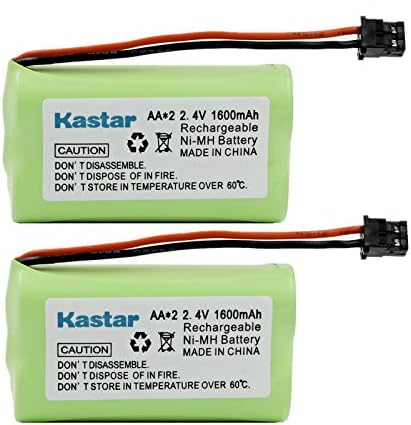 Kastar 2-Pack Ev Telsiz Telefon pil değiştirme BT-1007 BT1007 BT1015 BT904 BBTY0460001 BBTY0510001 BBTY0624001 BBTY0700001