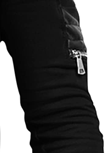 Pantolon Deri Hoodies Rahat Parçalı Set İki Katı Ekleme Cep erkek Peluş Erkek Takım Elbise ve Setleri Smokin Ceket