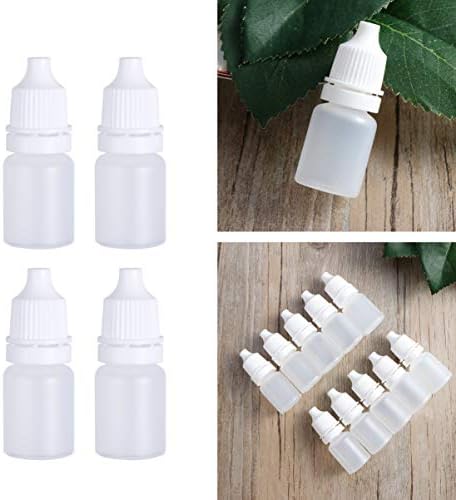 DOITOOL Yağ sıkılabilir şişe 30 Pcs 5 ML Boş Plastik Sıkılabilir Damlalık Şişeler Göz Sıvı Damlalık Şişeler Bırakarak